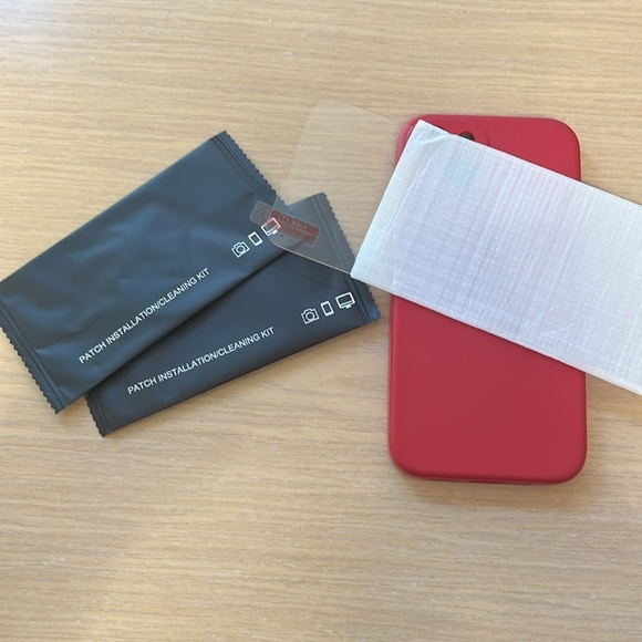 FireNova iPhone 13 Case, Silicone Phone Case Deep Red - Picture 7 of 9